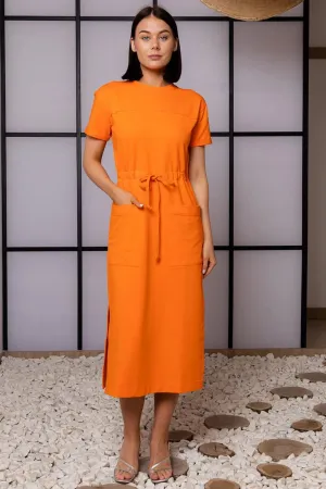 Платье Romgil тз841лф оранжевый