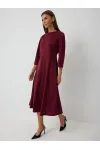 Платье Kaloris 2245 бордо