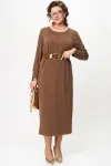 Платье Карина Делюкс М-1388 коричневый