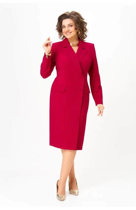 Платье Орхидея Люкс 1648 Красный