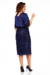Платье Ольга Стиль С982 синий
