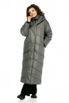 Пальто Диамант 2128 серый