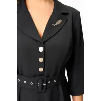 Платье Swallow 873 черный