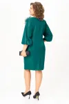Платье Карина Делюкс М-1386 изумрудный Платье Карина Делюкс М-1386 изумрудный