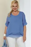 Блузка Shetti 4062 лазурь