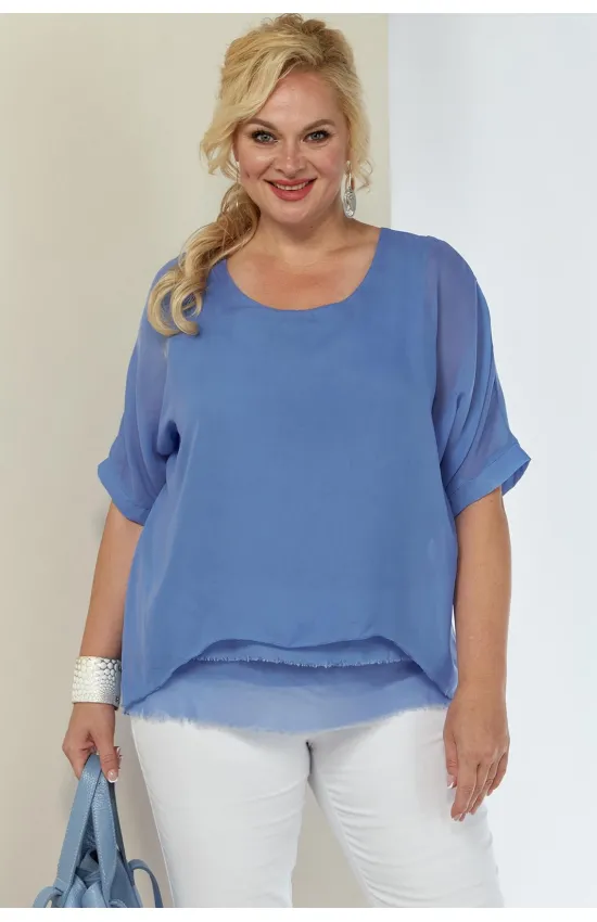 Блузка Shetti 4062 лазурь