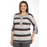 Туники Lady Style Classic 2592/3 Черный с серым