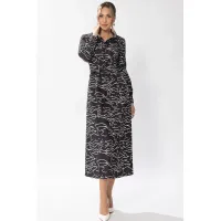 Платье Golden Valley 44085 черно-белый