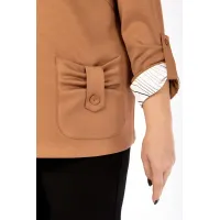 Блузка Элль-Стиль А-541/12 охра