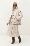 Куртка Lokka 1829В молочный/коричневый Куртка Lokka 1829В молочный/коричневый