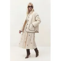 Куртка Lokka 1829В молочный/коричневый