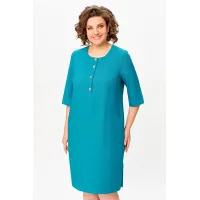 Платье Swallow 717-2 бирюза