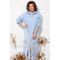 Платье Anastasia Mak 1330 голубой
