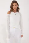 Кофта Люше 4049 молоко