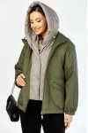 Куртка Shetti 2213 олива Куртка Shetti 2213 олива