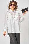 Блузка Eva Grant 7174-1В белый
