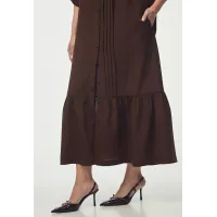 Платье Your Size 2274/170 Шоколадно-коричневый