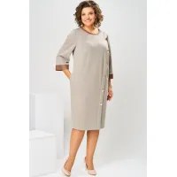 Платье Romanovich 1-2846 бежевый
