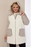 Куртка Shetti 2171 молочный