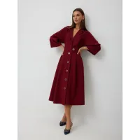 Платье Kaloris 2242-1 бордо