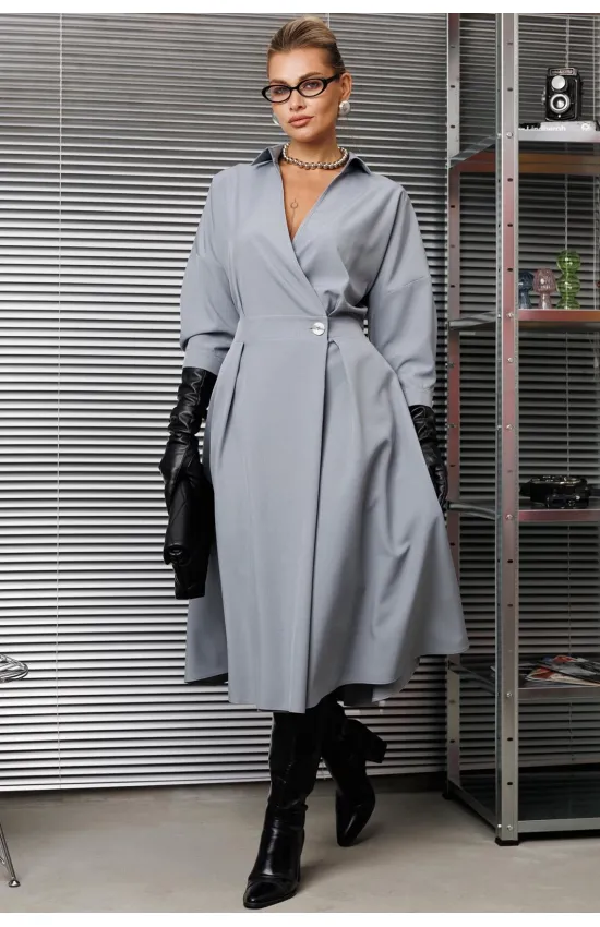 Платье Anastasia 1229.2 французский серый