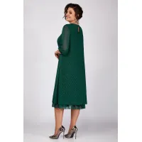 Платье Algranda 3814-B изумрудный