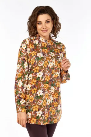 Рубашки Avenue 0347-1 дизайн цветы