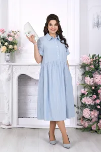 Платье Ninele 7536 Голубой