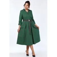 Платье Милора-Стиль 1250 изумрудный