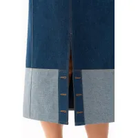 Юбка Algranda 4148-6 джинс