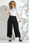 Брюки Euromoda 731 чёрный Брюки Euromoda 731 чёрный