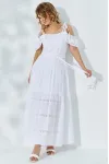 Платье Euromoda 524 белый
