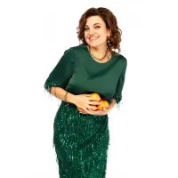 Платье Ольга Стиль С982 зеленый