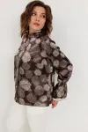 Блузка Begimoda 4140 шоколад Блузка Begimoda 4140 шоколад