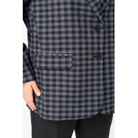 Пиджак Rishelie 1014 серый+клетка