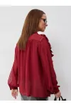 Блузка Condra Deluxe 16300 бордовый Блузка Condra Deluxe 16300 бордовый