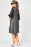 Платье Eva Grant 7310D графит