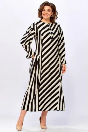 Платье Celentano 5090 полоска