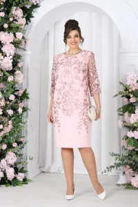 Платье Ninele 6053 Пудровый
