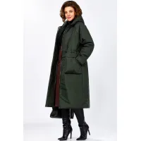 Пальто Lady Secret 8295 Патиново-зеленый
