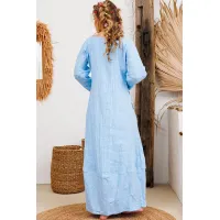 Платье Амулет 9923 небесный 170