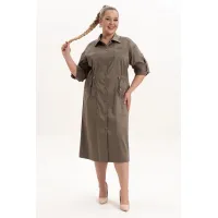 Платье Algranda 4122-2 Хаки