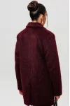 Пальто Mislana 1148 бордовый Пальто Mislana 1148 бордовый
