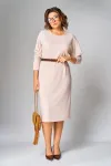 Платье Орхидея Люкс 1628 Бежевый