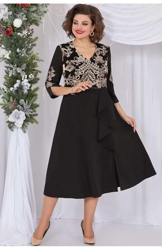 Платье Mira Fashion 5466 черный