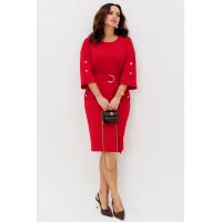 Платье Галеан Cтиль 998 красный