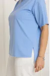 Блузка Begimoda 4086 голубой