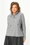 Блузка Andina City 3016 серый