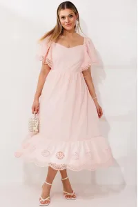 Платье Мода-Юрс 26-2980 пудра