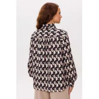 Блузка Mislana 1257 бежевый Блузка Mislana 1257 бежевый